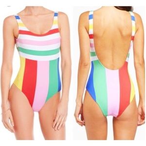 NWOT Onia striped one piece